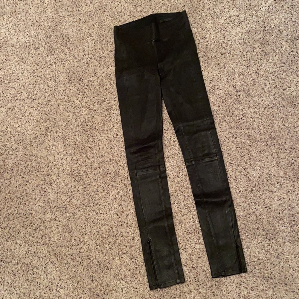 Rag & Bone 100% lamb leather leggings/pants